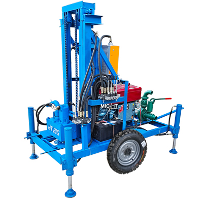 Diesel Hydraulic Water Well Drilling Machine From China
