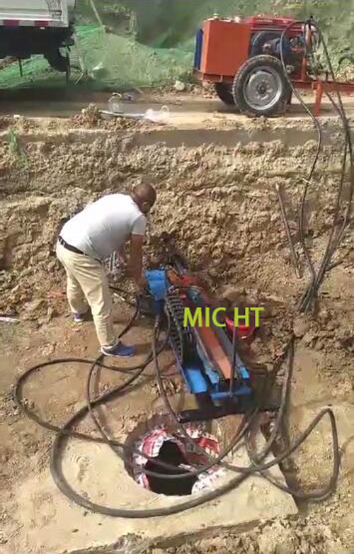 Horizontal Water Pipe Hidraulic Drilling Machine
